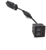 Модул CM с USB A+C (за зареждане), с кабел 0.2м, цвят Черен, Bachmann, BACHMANN, B917.227