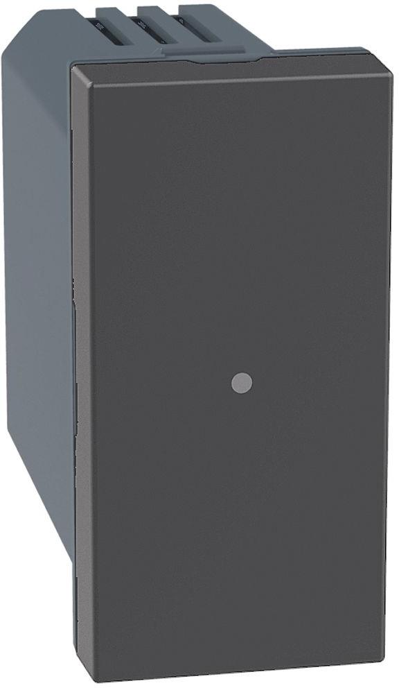 Ключ/димер ЖИЧЕН изисква неутрала 1 мод. Smart с Netatmo цвят Графит Light Now Bticino, NETATMO с LEGRAND & BTICINO, YD4411C