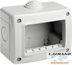 Конзола за открит монтаж без капак IP40 3 мод. цвят Светлосив Classia Bticino - 27403