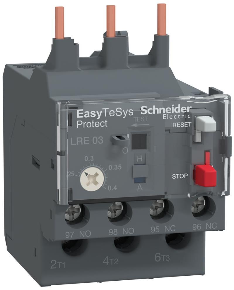 Термична защита EasyPact TVS 0.25...0.4A 1NO-1NC SE, SCHNEIDER ELECTRIC НИСКО НАПРЕЖЕНИЕ, LRE03