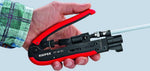 Инструмент за кримпване на F и BNC конектори RG6/11/59, Knipex - K974020SB