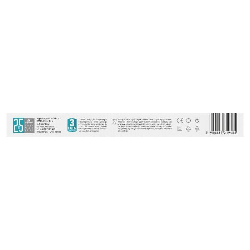 Захранване за магнитна релса M-LINE, бяло, 100W 48V DC, DPM, MTL-DR-100W-W
