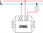 Ключ безконтактен 10A 2 мод. Modul TEM, EM80GW