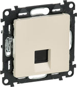 Розетка RJ45 cat.6 UTP цвят крем Valena Life Legrand, LEGRAND, 753242