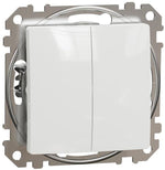 Сериен девиаторен ключ цвят Бял Sedna SE, SCHNEIDER ELECTRIC, SDD111108