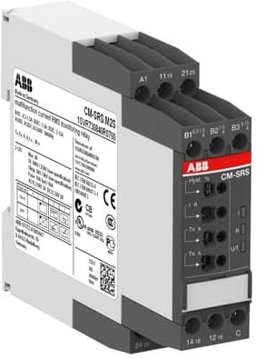 Реле за контрол на ток 1P, CM-SRS, AC 3...30mA, 0.1s...30s, 2c/o 4A, 24...240Vac/dc ABB, 1SVR730840R0600