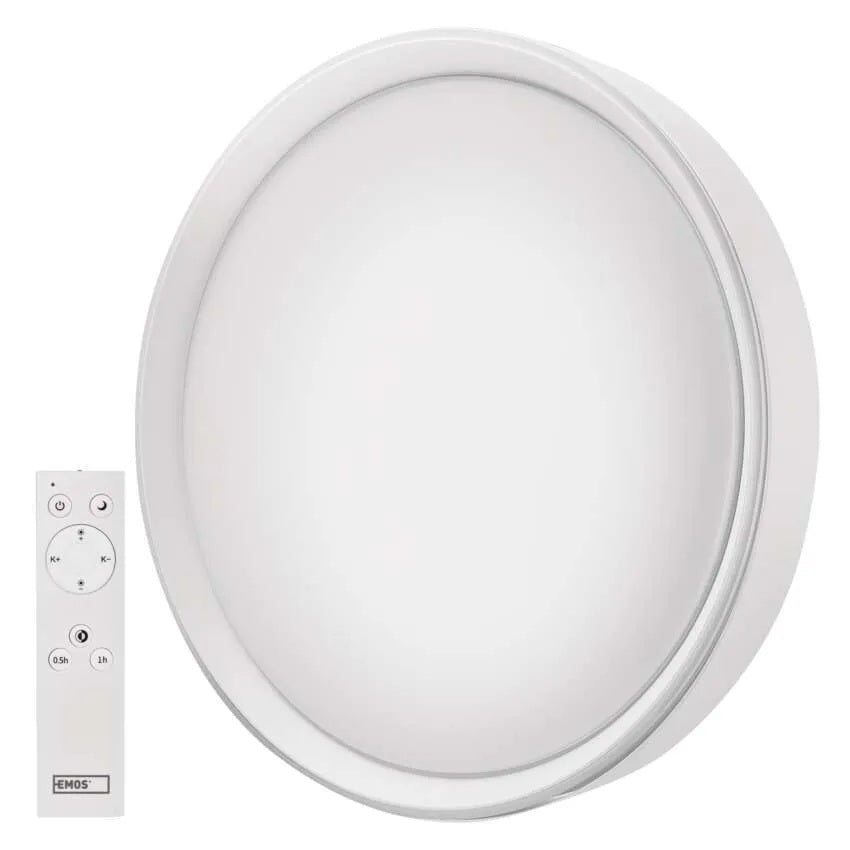 Плафон LED DN400 30W CCT 1800lm 115° димируем с ДУ 30000h IP20 ILVI EMOS, ZM5168