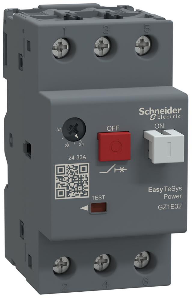 Моторна защита EasyPact TVS 15kW TM 24…32A 10kA SE, SCHNEIDER ELECTRIC НИСКО НАПРЕЖЕНИЕ, GZ1E32