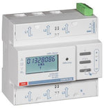 Трифазен мерител за ДИРЕКТНО мерене на ел. енергия Conto D6-Pd, Modbus, 2 тарифи, за DIN монтаж 6 мод, 125A, IME, LEGRAND НИСКО НАПРЕЖЕНИЕ, CE6DT1256