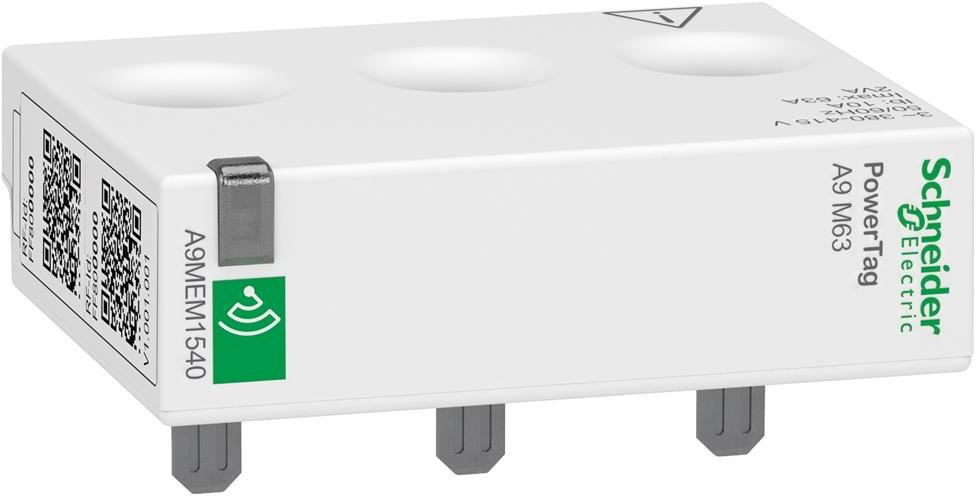 Мерител PowerTag Energy M63 3P, монтаж отгоре или отдолу, SE, SCHNEIDER ELECTRIC НИСКО НАПРЕЖЕНИЕ, A9MEM1540