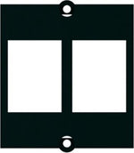 Модул CM за 2х Keystone, метален, цвят Черен, Bachmann, BACHMANN, B917.061