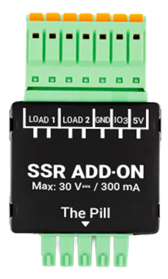 Реле твърдотелно 30 VDC, 2x 300mA, Shelly Pill SSR Add-on - 073589, SHELLY, Shelly SSR Add-on