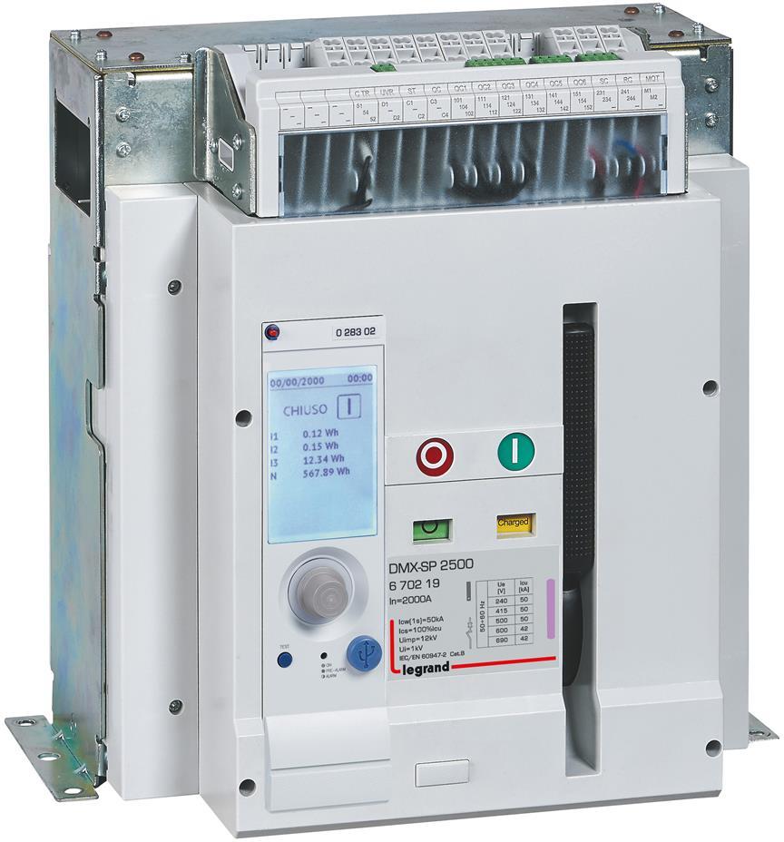 Въздушен прекъсвач DMX-SP 4000А 3P 65кА Legrand 670266, LEGRAND НИСКО НАПРЕЖЕНИЕ, V/NDMX3VF/4000A