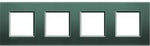 Рамка 4х2 мод. правоъгълна Park LL Bticino, BTICINO, LNA4802M4PK