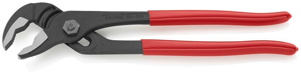 Клещи раздвижени ВиК, червена ръкохватка 250мм, Knipex /до изчерпване - K8901250
