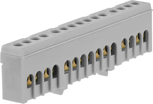 Клема изолирана СИВА A15H 15x16mm² IP20 63A 690V MOREK, MAD1015A15