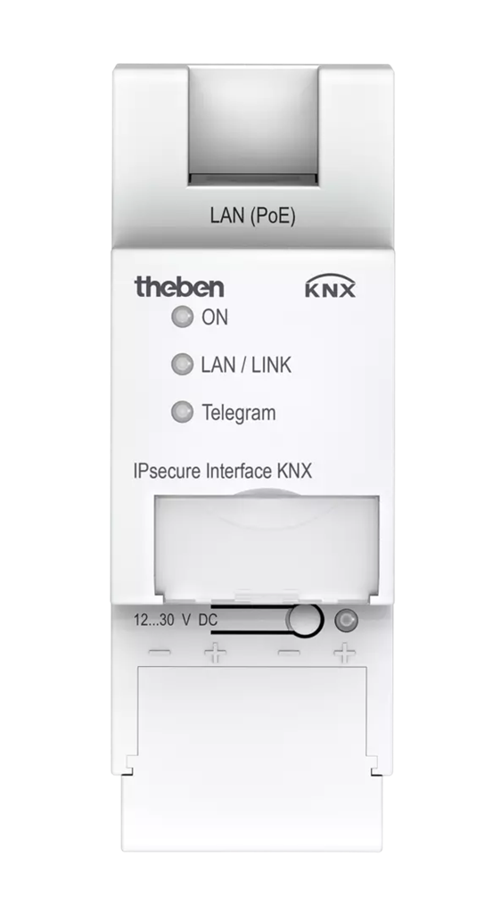 Системен интерфейс IPSecure гейтуей 2DIN KNX Theben, 9070771