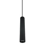 Висяща лампа с магнитен релсов плафон X-LINE, черна, 10 W, 800 lm, 4000 K, 30 см, DPM, MTL-SP-10W-B