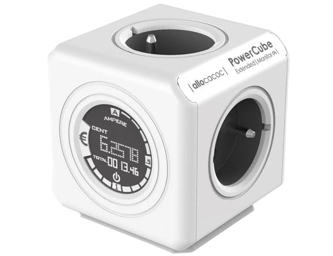 Allocacoc 8810/DEORMO PowerCube с монитор за измерване на консумация на ток