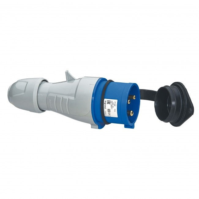 ЩЕПСЕЛ IP44 2P+E, 32A 220V LEGRAND - СИВ/СИН