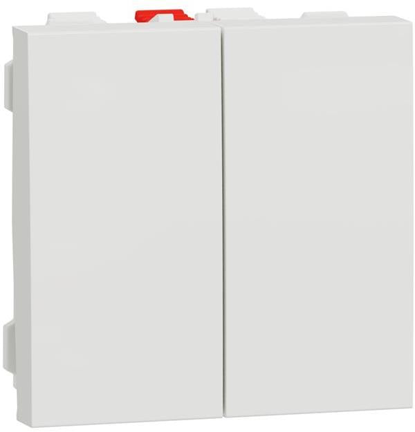 Сериен девиаторен ключ 2 мод. цвят Бял Unica SE, SCHNEIDER ELECTRIC, NU321318