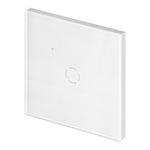 Еднополюсен ключ Tuya Smart Wi-Fi за скрит монтаж с 1 гнездо, бял, ORNO, OR-SH-17200/W