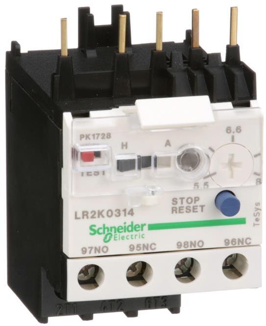 Термична защита TeSys K 5.5...8A 1NO-1NC SE, SCHNEIDER ELECTRIC НИСКО НАПРЕЖЕНИЕ, LR2K0314