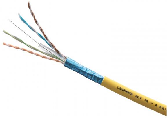 Кабел Cat.6A F/UTP LSZH Dca жълт – 500m LCS3 Legrand, LEGRAND, 32778