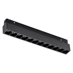 Линейна магнитна лампа за релсова система M-LINE, черна, 12 W, 960 lm, 4000 K, DPM, MTL-SPL-12W-B