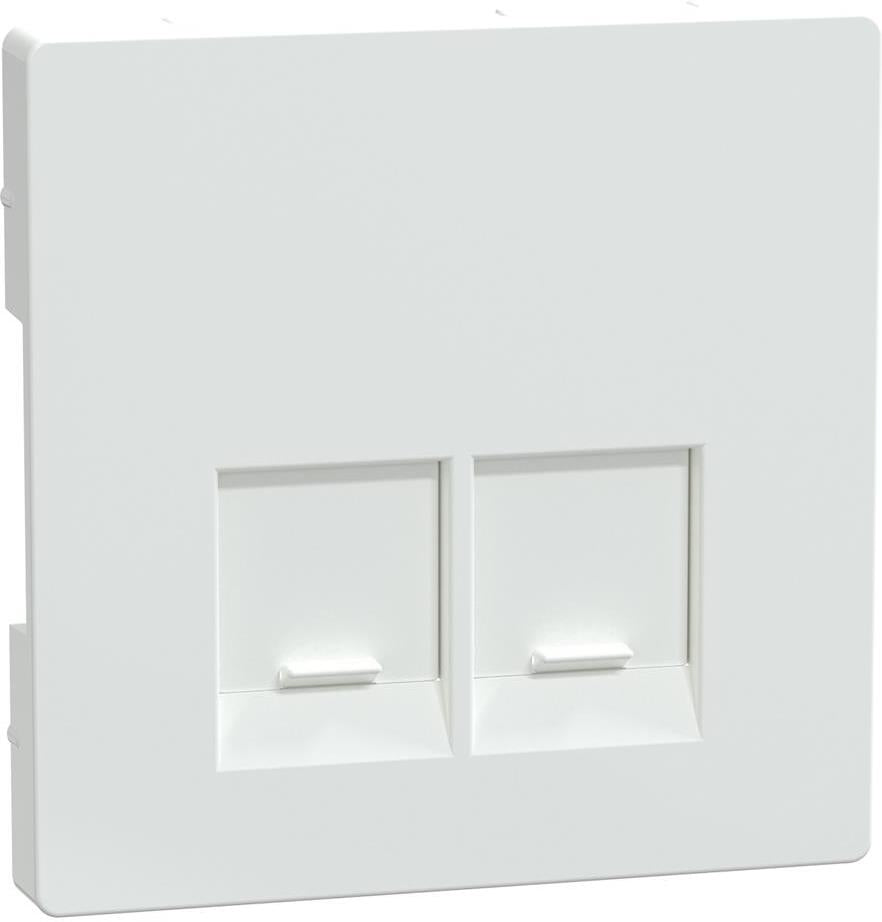 Лицев панел за 2xRJ45 цвят Лотус System Design Merten SE, SCHNEIDER ELECTRIC, MEG4572-6035