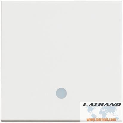 RW4005M2L BTICINO Бутон с LED индикация 2 мод. 10A цвят Бял Classia