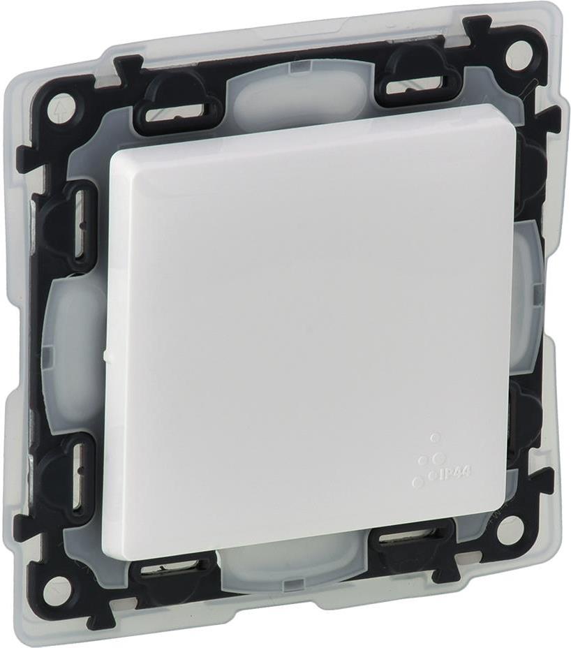 Бойлерен ключ 16A IP44 цвят бял Valena Life Legrand, LEGRAND, 752164