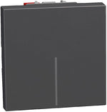 Еднополюсен ключ 2 мод. цвят Графит Light Now Bticino, BTICINO, YD4001M2A