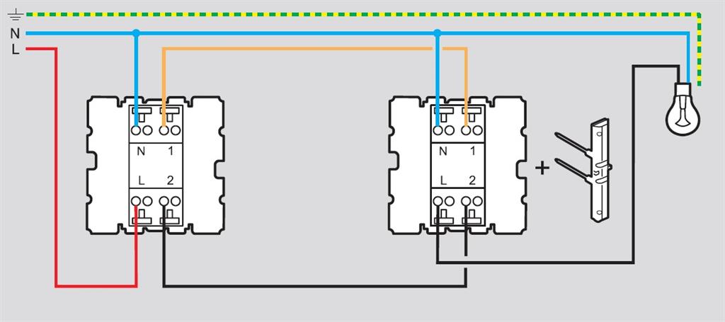 LED лампа за индикатор (оранжева) за девиаторен ключ с неутрала 230V NEW Legrand, LEGRAND, 67685L