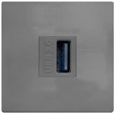 Модул IMP с 1х USB 3.0 цвят Сив, ABL, ABL Сърбия, 2T02100U