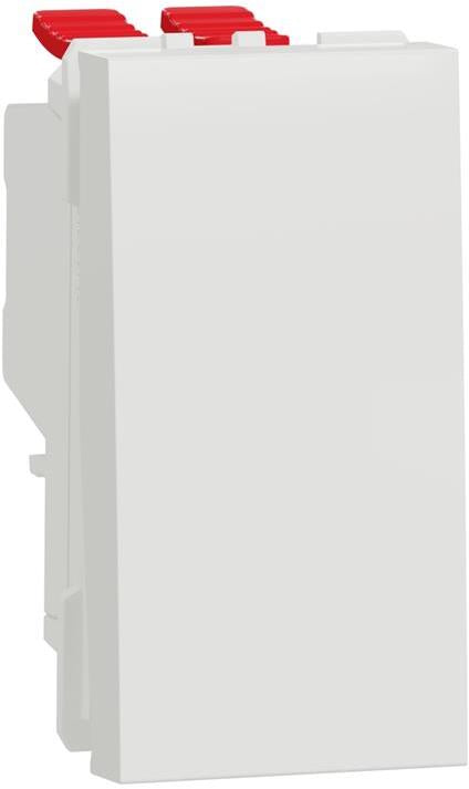Кръстат ключ 1 мод. цвят Бял Unica SE, SCHNEIDER ELECTRIC, NU310518