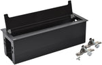Мебелна кутия празна, с основа за модули, 385x130mm, цвят ЧЕРЕН Incara Top Access Legrand, LEGRAND, 654875