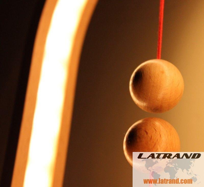 Heng Balance Lamp Ellipse USB; LIGHT WOOD, DH0037LW/HBLEUB, Allocacoc