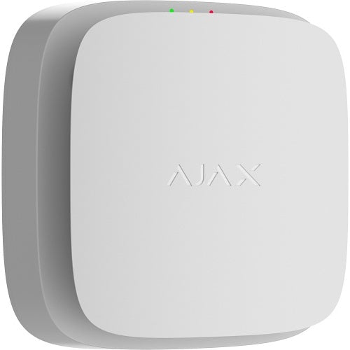 Безжичен димно-оптичен датчик със сирена, бял, EN54 FireProtect (Smoke/Sounder) Ajax, AJAX, 119919.276.WH1