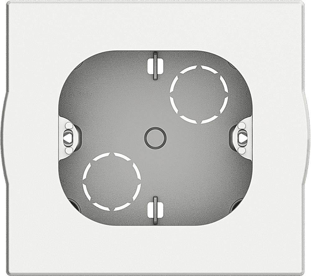 Конзола за открит монтаж IP40 2 мод. цвят бял Bticino, BTICINO, 502BI