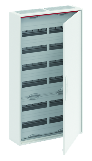 Табло за открит монтаж ComfortLine 6х24мод. CA26V с плътна метална врата IP44 и Н и РЕ клеми ABB, 2CPX052187R9999