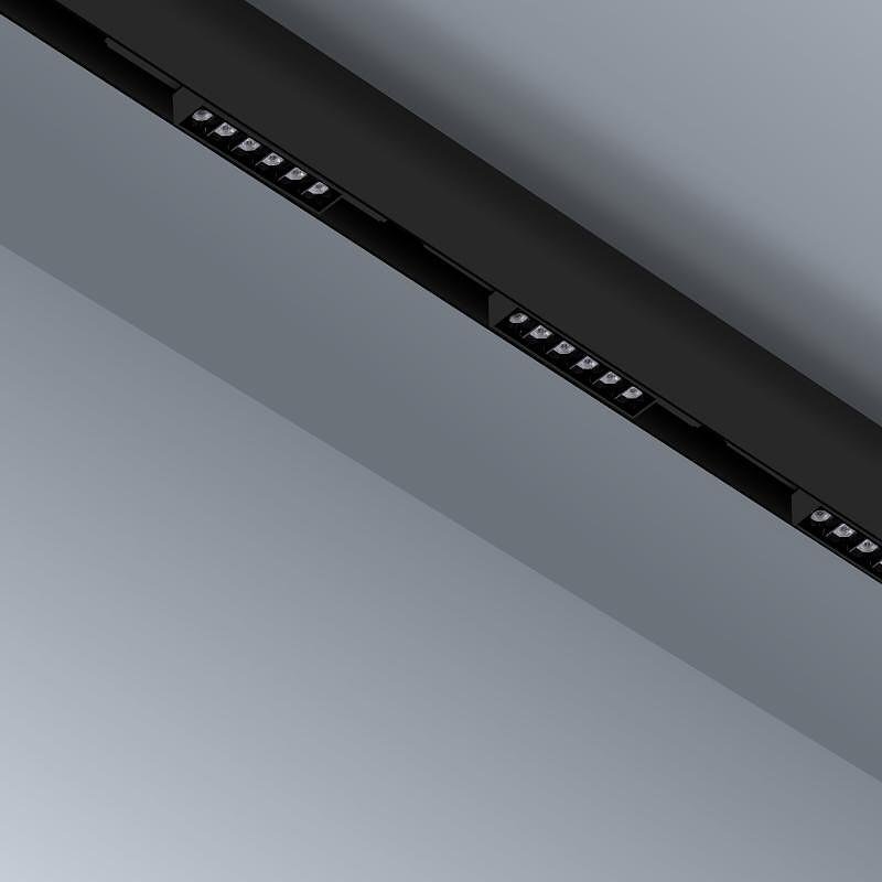 Линейна магнитна лампа за релсова система M-LINE, черна, 6 W, 480 lm, 4000 K, DPM, MTL-SPL-6W-B