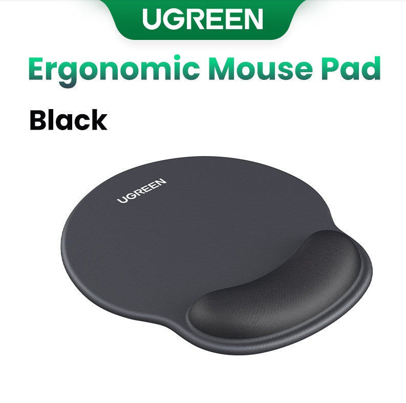ЕРГОНОМИЧЕН ПАД ЗА МИШКА LP668 UGREEN - ЧЕРЕН