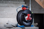 Макара трифазна 30м H07RN-F 5G2,5mm2 IP44 термична защита 2 шуко + 3P+N+T 16A с капак AS Schwabe, AS - SCHWABE, AS23653