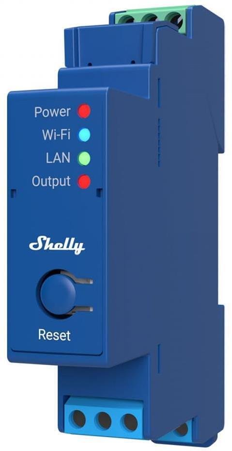 Импулсно Smart реле 1х On/Off 16A за DIN монтаж Shelly PRO 1 - 268001