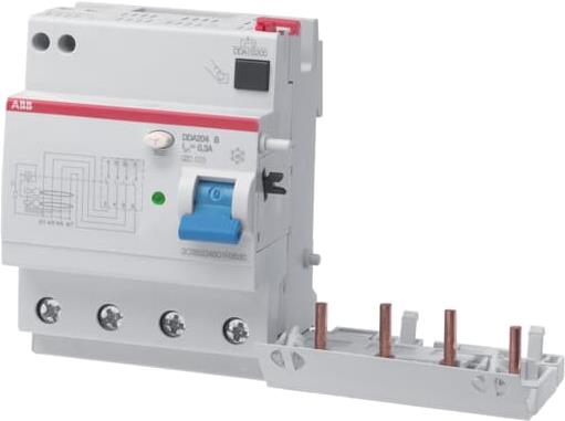 ДТЗ модул DDA204 4P 63A 30mA тип B 4 мод. ABB, 2CSB204592R3630