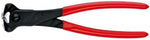 Клещи за рязане на арматурна тел, червена ръкохватка 200мм, Knipex - K6801200
