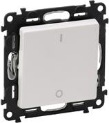 Двуполюсен ключ цвят бял Valena Life Legrand, LEGRAND, 752102