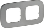 Рамка 2х цвят Светъл никел Valena Allure Legrand  /до изчерпване/, LEGRAND, 755502