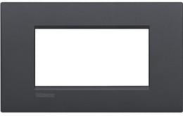 Рамка 4 мод. метална Anthracite AIR LL Bticino , BTICINO, LNC4804AR